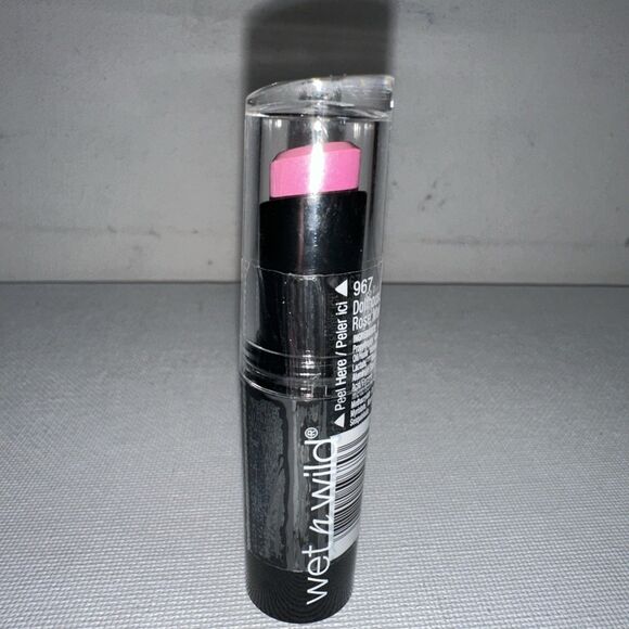 Wet n Wild Lipstick 967 Dollhouse Pink New Sealed Discontinued Shade - Picture 15 of 15